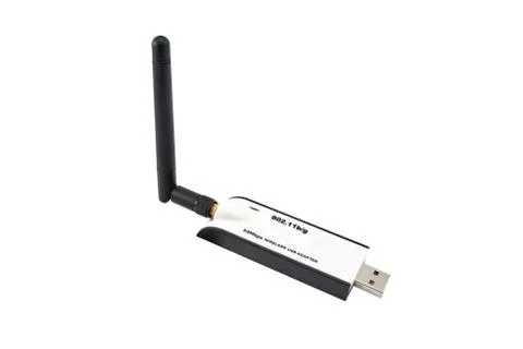 Wireless usb adapter Stock Photos