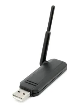 Wireless usb adapter Stock Photos