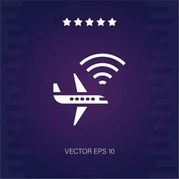 Wireless vector icon Stock Illustration