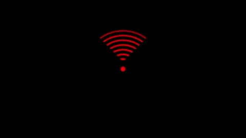 Wireless Vector illustration on a transparent background. Premium quality s.. Stock Footage 307550684