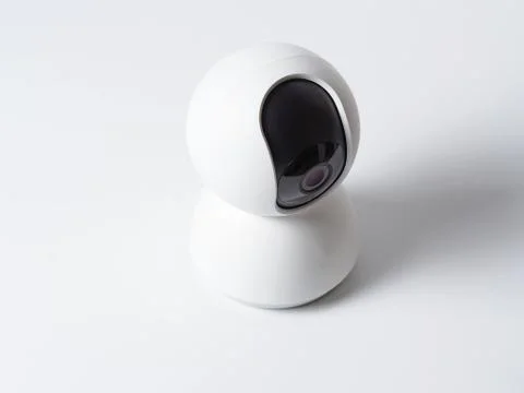 Wireless web camera for surveillance and communication. Technological solutio Stock Photos