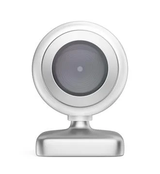 Wireless webcam Illustrazione stock