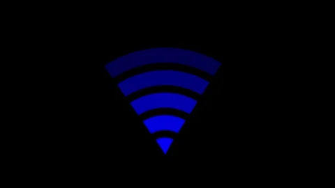 Wireless wifi icon animated video design Stock Footage 327757066