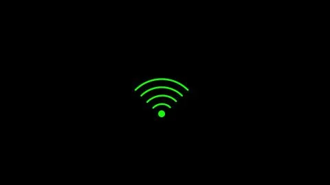 Wireless WIFI icon Stock Illustration
