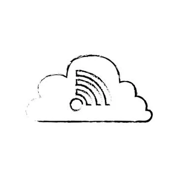 Wireless wifi zone Stock Illustration