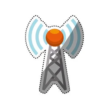 Wireless wifi zone 스톡 일러스트