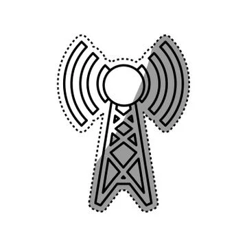 Wireless wifi zone 스톡 일러스트