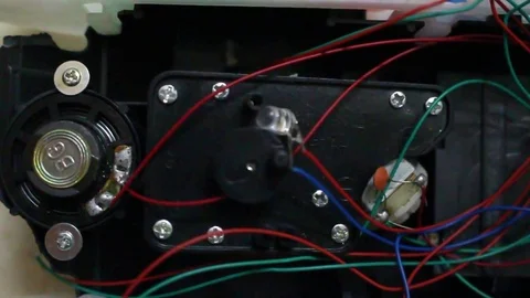 Wires and circuits Stock Footage 72971010