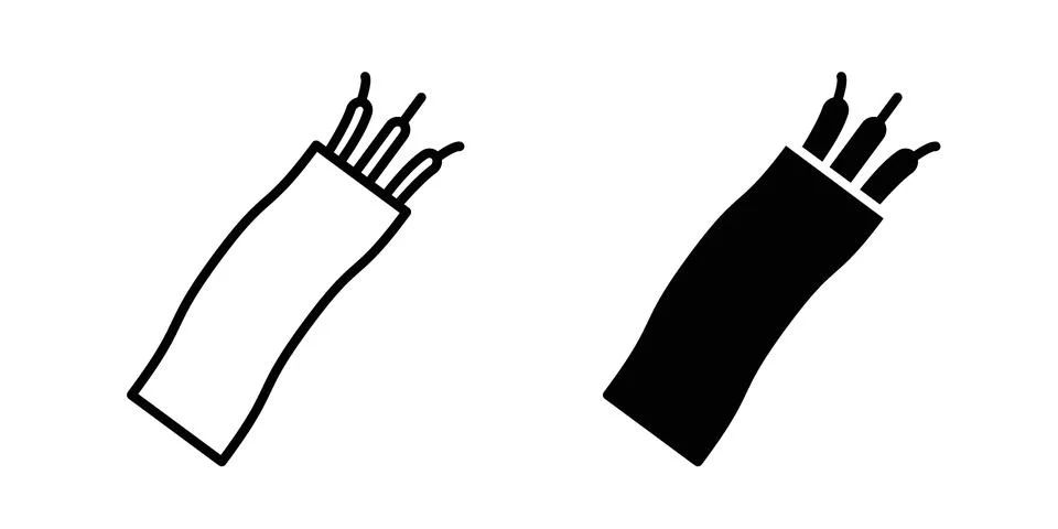 Wires icon design. Simple Vector illustrations.. Stock Illustration