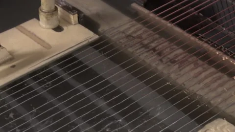 Wires pass through sulfuric acid. 스톡 동영상 118043391