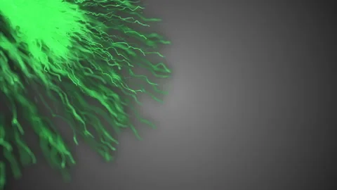 Wires stretch to the center of the screen. pleasant organic movements. energy Stock Footage 86800271