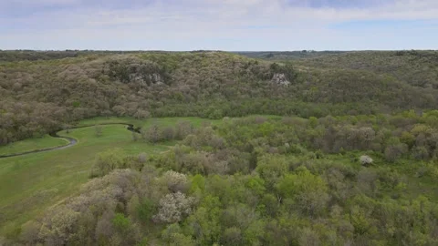 Wisconsin Driftless Region River 库存影片 290396901