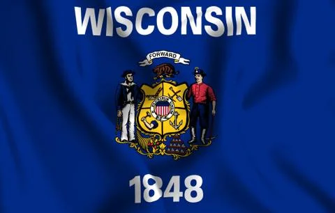 Wisconsin Stock Illustration