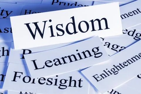 Wisdom concept Stock Illustration