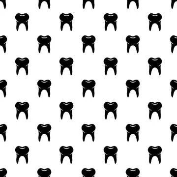 Wisdom tooth icon, simple style Stock Illustration