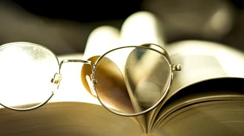 Wisdown - reading a book Stock Photos