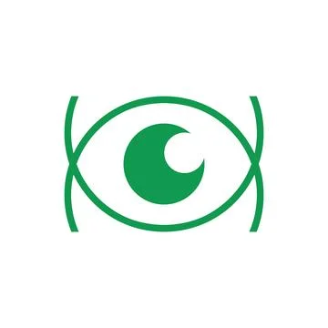 Wise Eye, Eye Logo, identity, eyes Stock Illustration