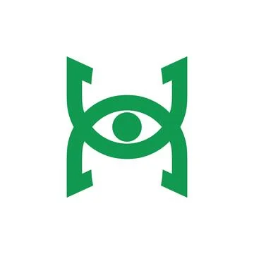 Wise Eye, Eye Logo, identity, eyes Stock Illustration