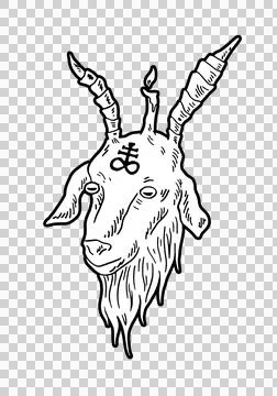 The Wise Horned One Illustration