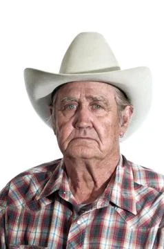 Wise Old Cowboy Stock Photos