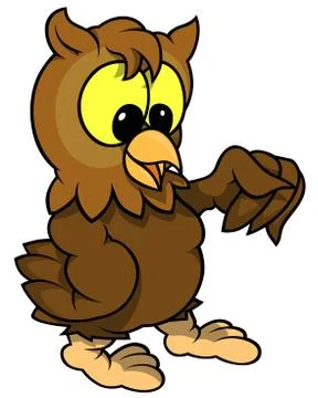 Wise Owl Stock Illustration