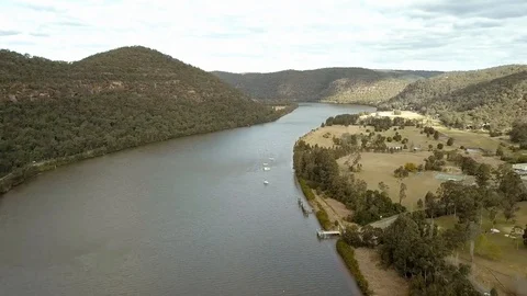 Wisemans Ferry 03 Stock Footage 97057002