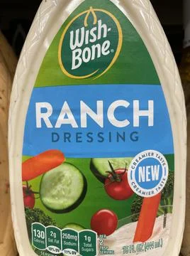 Wish Bone Ranch dressing in a store Stock Photos