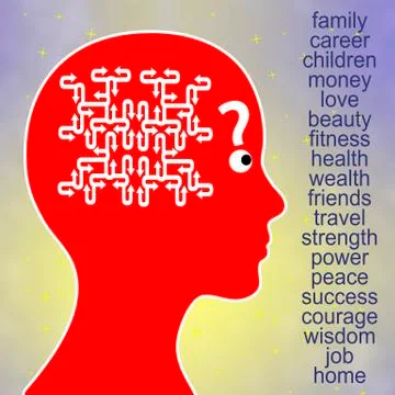 Wish List Stock Illustration