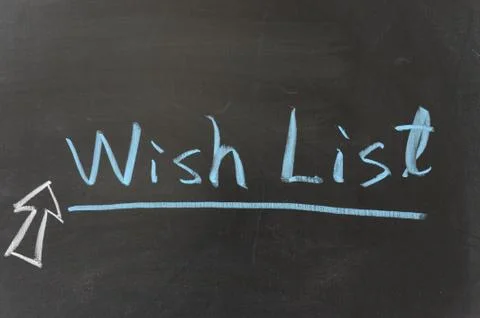 Wish list Stock Photos