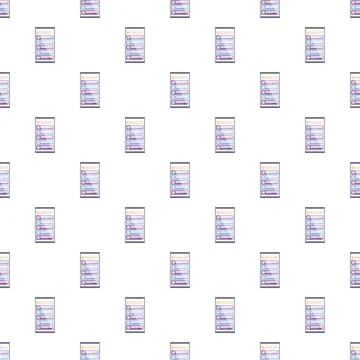 Wishlist pattern creating e commerce planning background イラスト素材