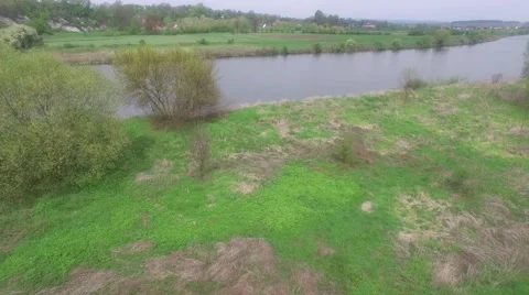 Wisla River, Poland Stock Footage 63032977