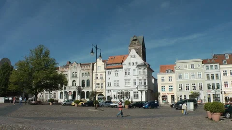 Wismar, Germany Stock Footage 6530236