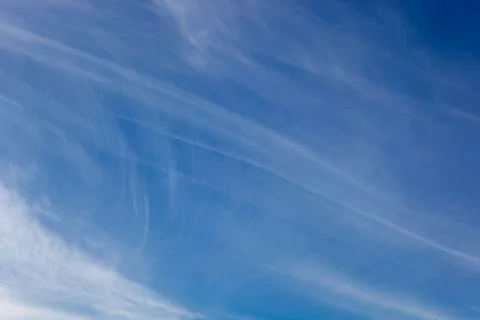 Wispy cloud background Stock Photos