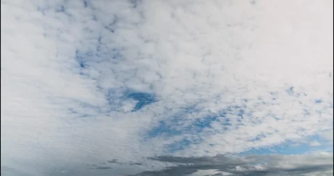 Wispy Cloud Blanket Timelapse 4K Stock Footage 113121390