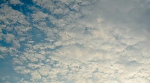 Wispy Clouds -HD time lapse Stock Footage 307987
