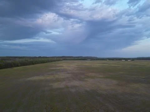 Wispy clouds over the midwest Stock Photos