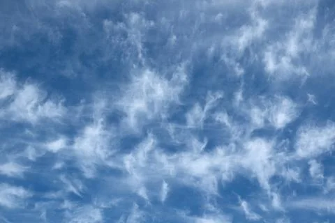 Wispy clouds Stock Photos