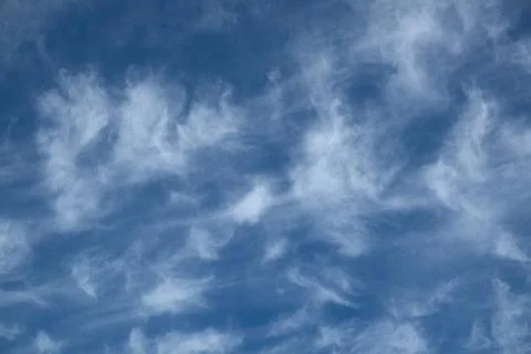 Wispy clouds Stock Photos