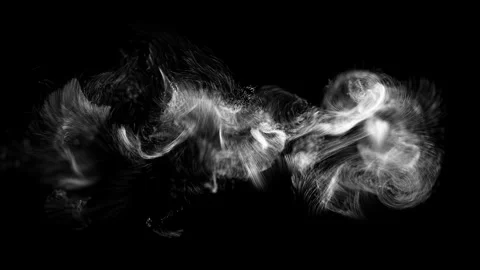 Wispy particles reveal or transition element for logo or text Stock Footage 322745956