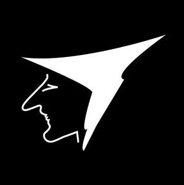 Witch- abstract drawing  Stock Illustration