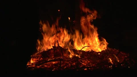 Witch burn dance slow 03 Video stock 20604286