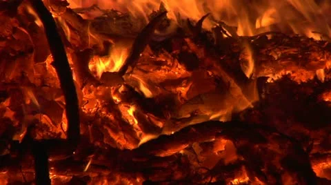 Witch burn dance slow 05 Stock Footage 20604363