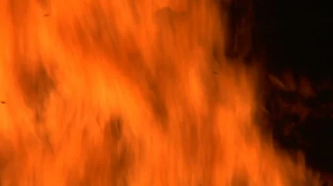 Witch burn slow 04 Video stock 20604903