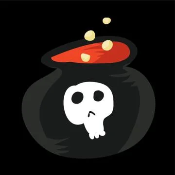Witch Cauldron Stock-Illustration