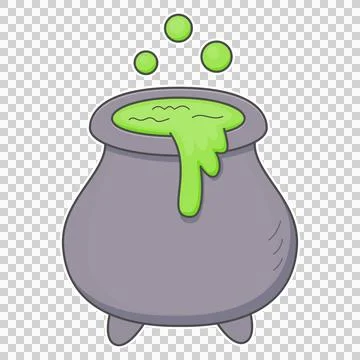 Witch cauldron Stock Illustration