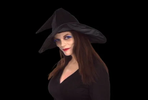 Witch Close Up Stock Footage 754311
