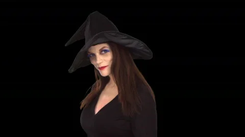 Witch Close Up Stock Footage 754313