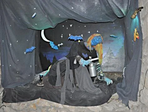 Witch cooks Stock Photos