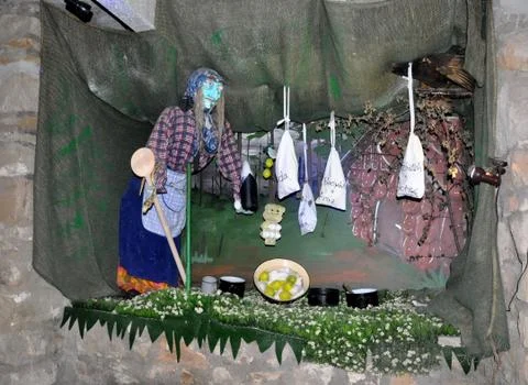 Witch cooks Stock Photos