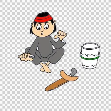 Witch doctor Stock Illustration
